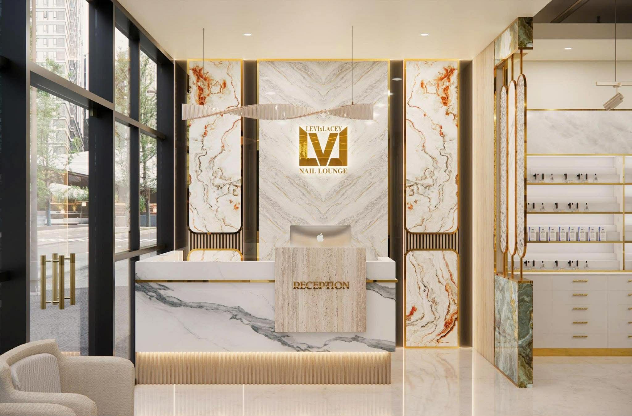 Inside LEVI x Lacey Nail Lounge